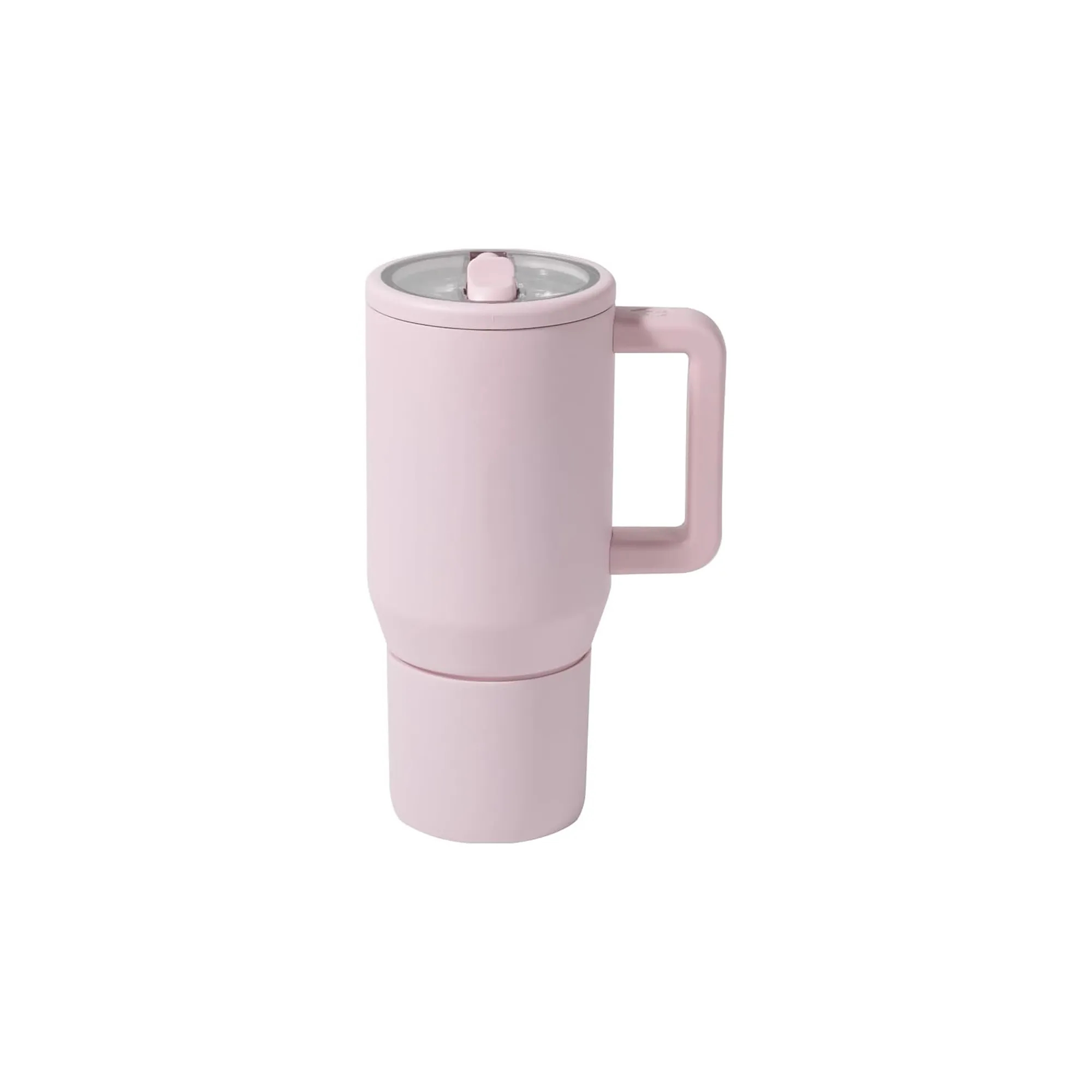 40OZ Double Layer Ice Cup with Foldable Straw Lid 3
