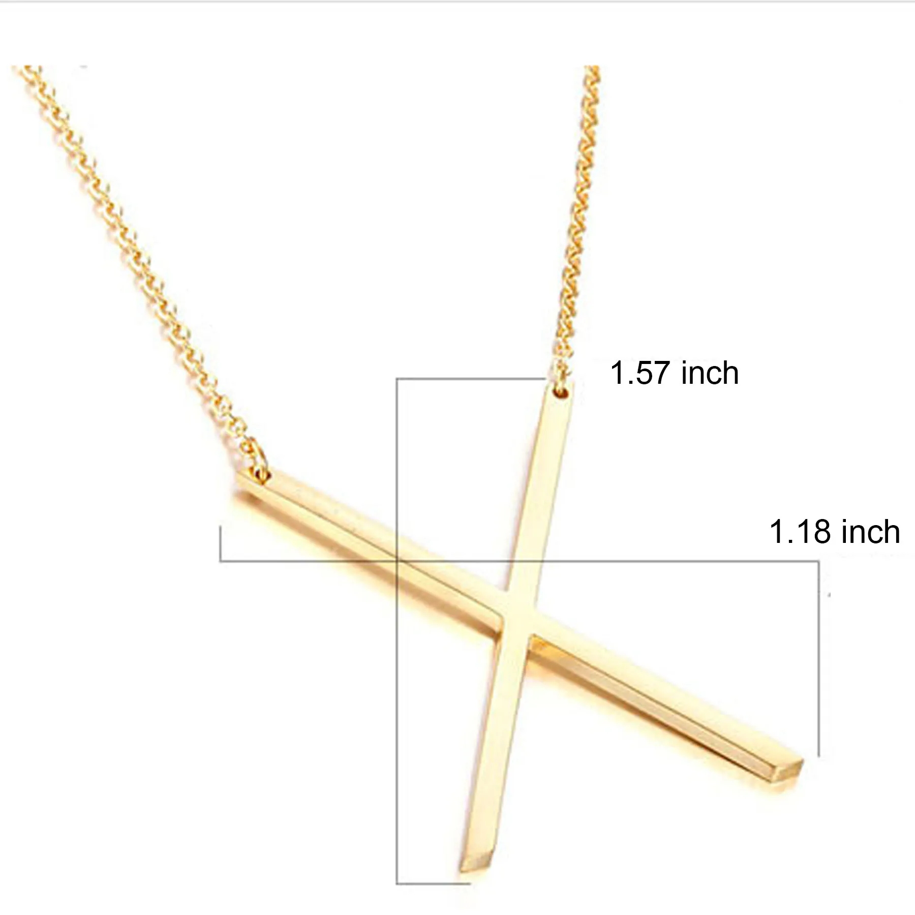 Minimalist Titanium Steel Alphabet Necklace 9