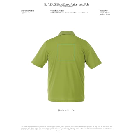 Men's DADE Short Sleeve Polo 992