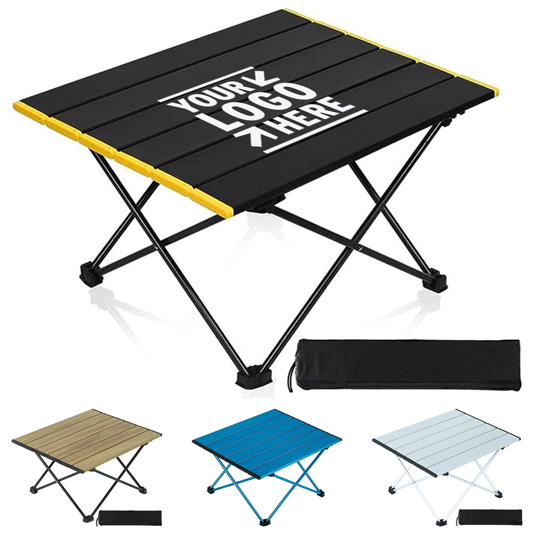 Ultralight Compact Camping Alu Folding Table With Carry Bag 2