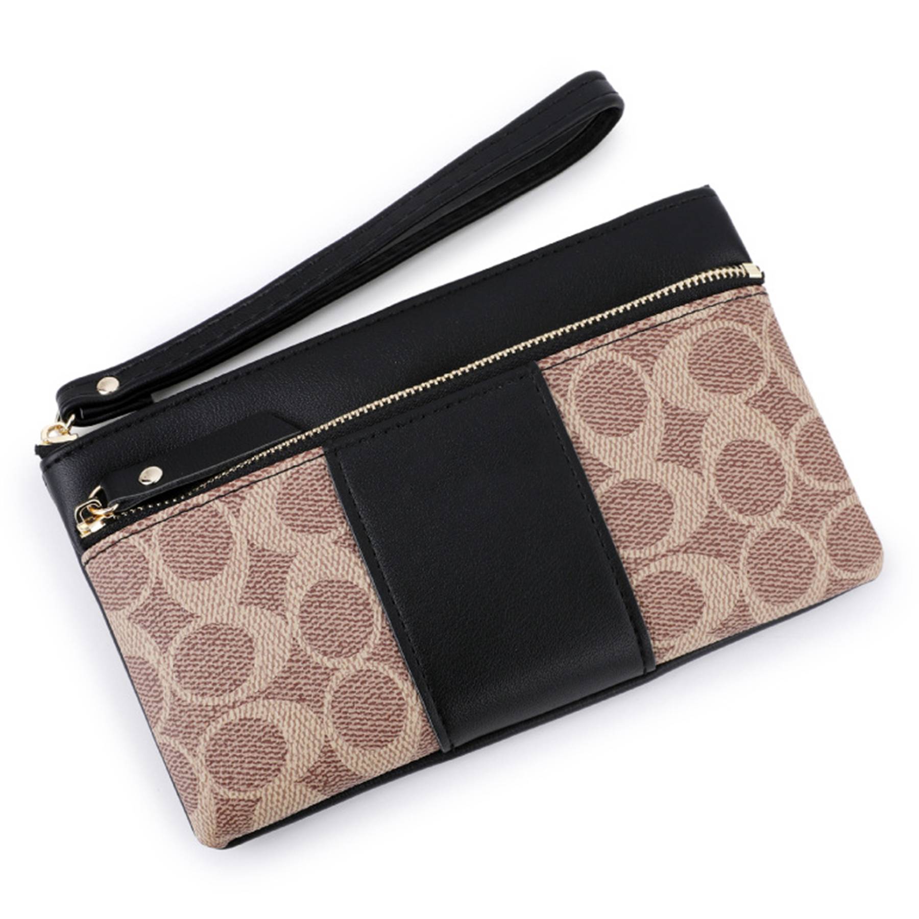 PU Exquisite Retro Zip Wallet 2