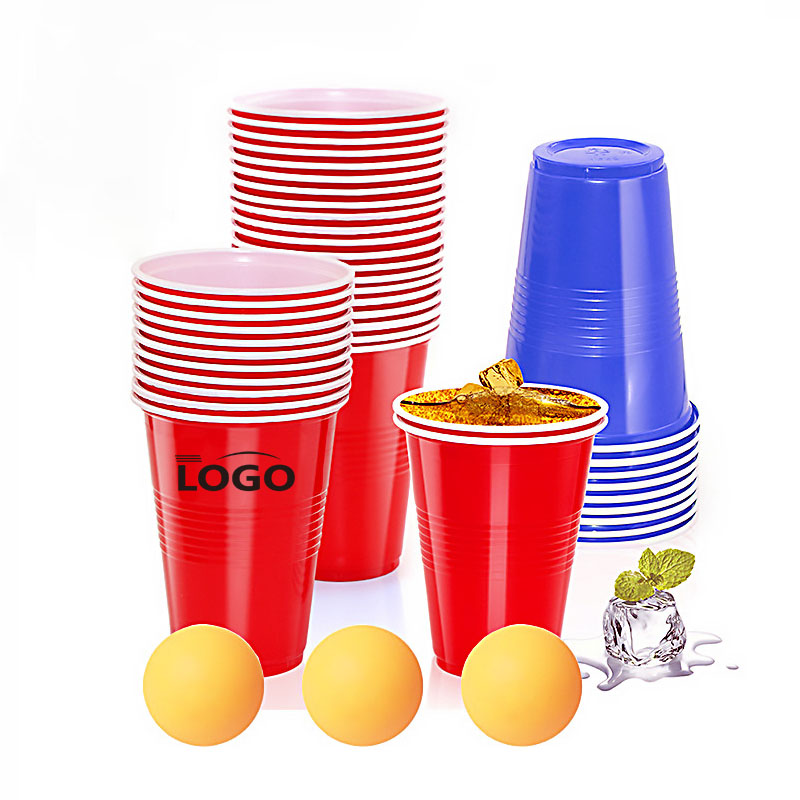 16oz Disposable Plastic Party Cups 1