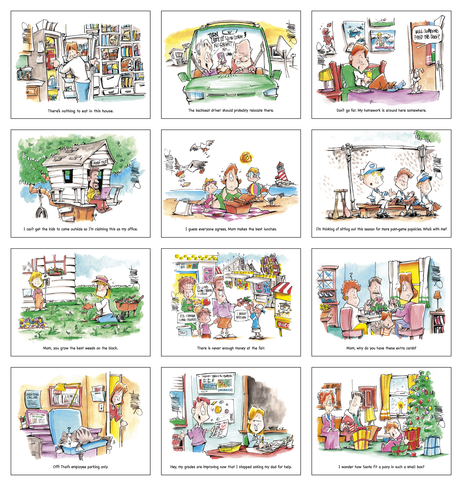 Good Value™ Laughing It Up - Stapled Calendar 16