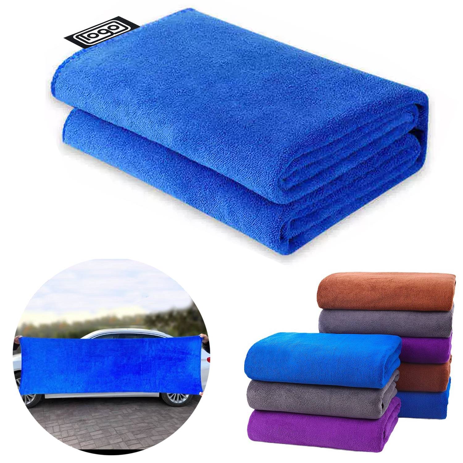 24" x 70" Huge Car Wash Drying Towel 5