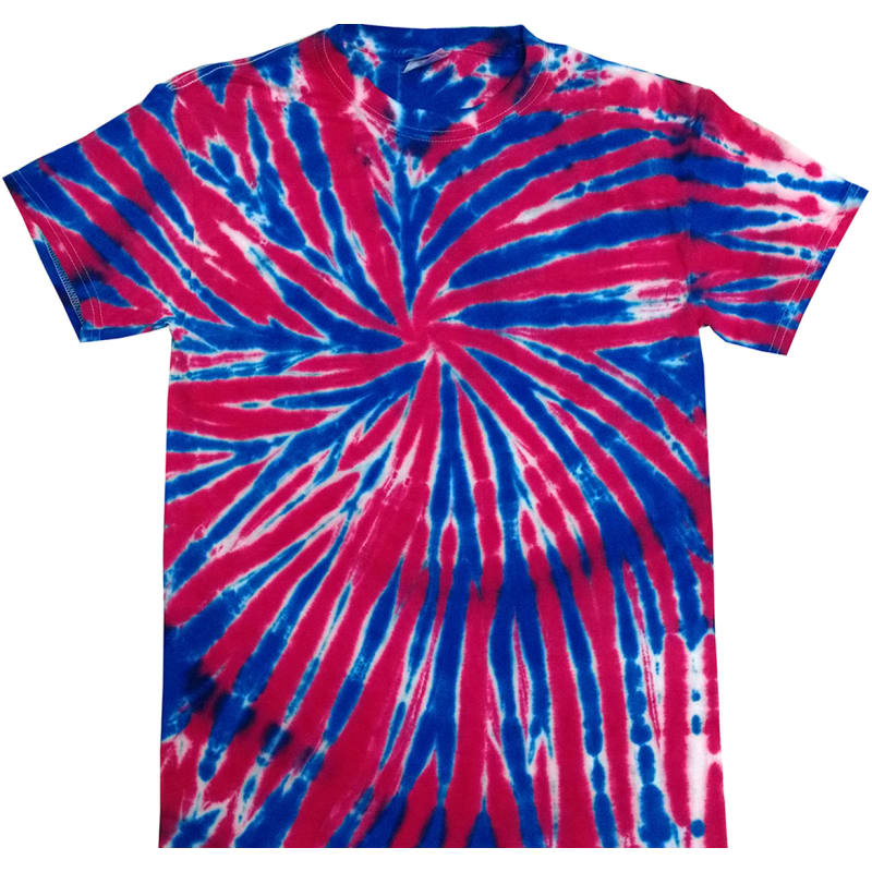Tie-Dye 5.4 Oz., 100% Cotton Tie-Dyed T-Shirt 7