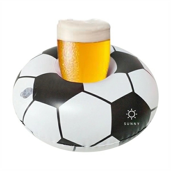 PVC Inflatable Football Cup Holder 2