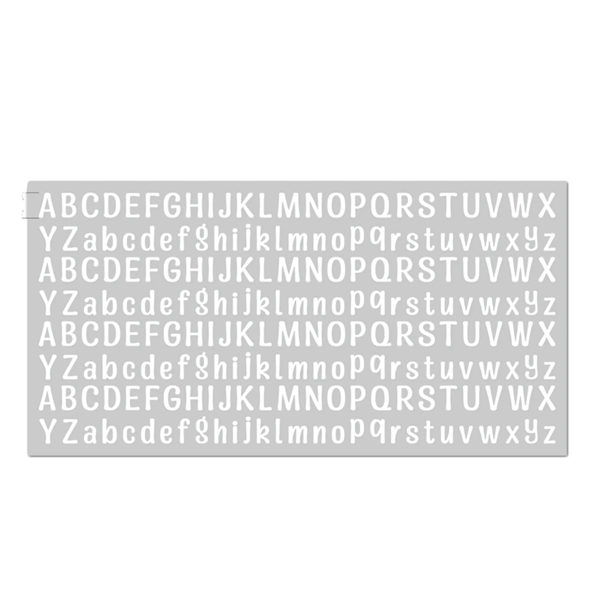 Alphabet Stickers 4