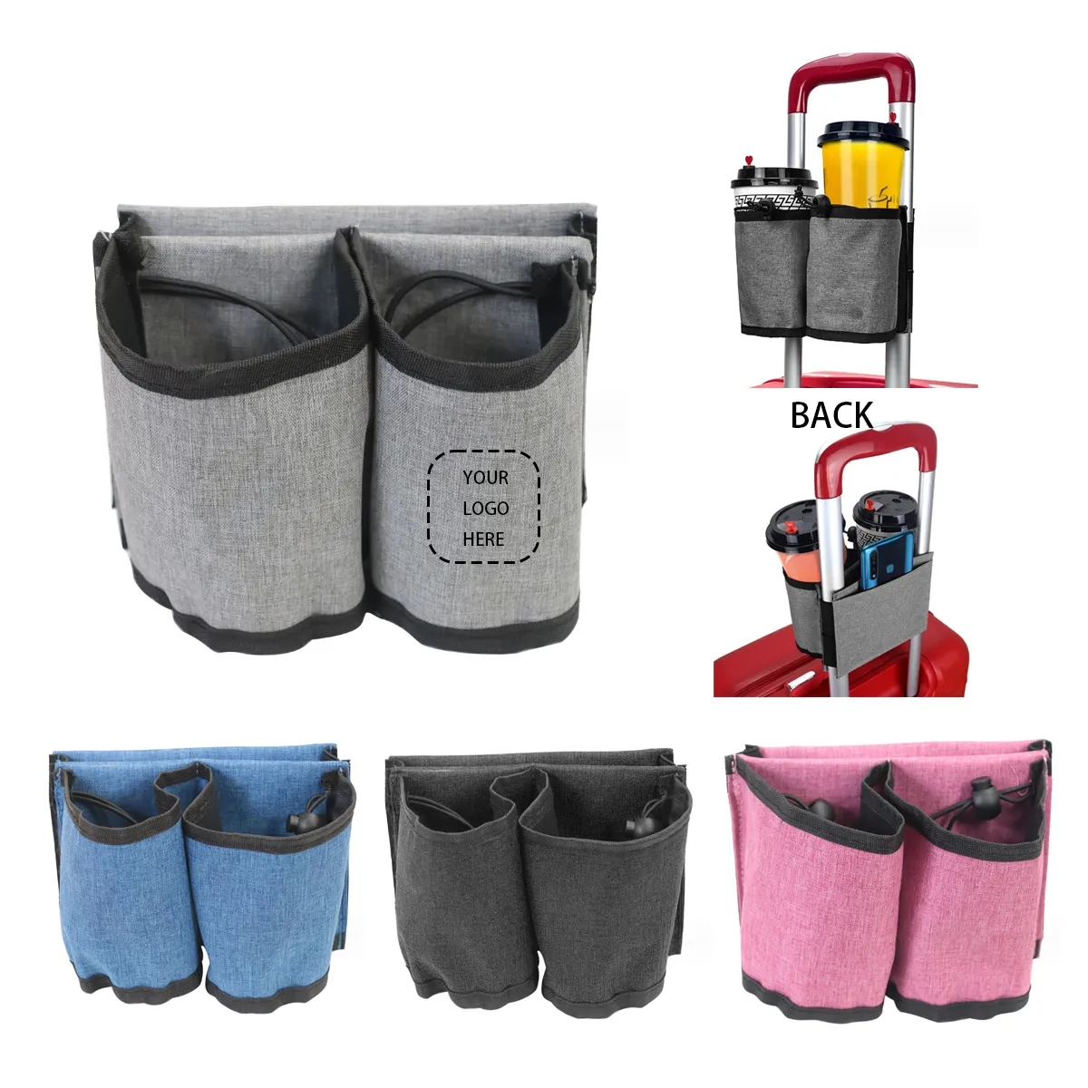 Travel Luggage Beverage Caddy 2