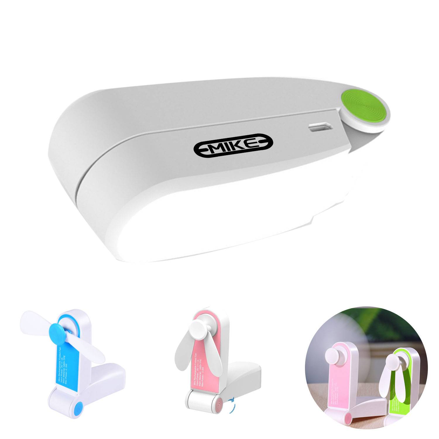 Mini Rechargeable Foldable Fan 1