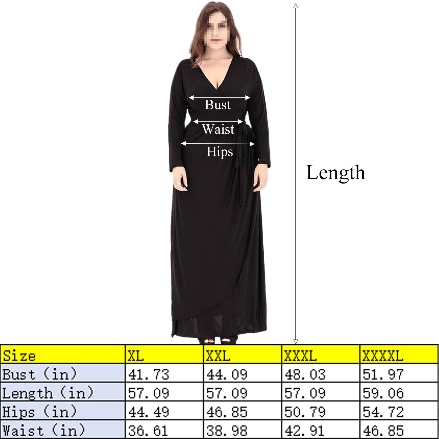 V Neck Long Sleeve Knit Dress w/ Tie Waist 5