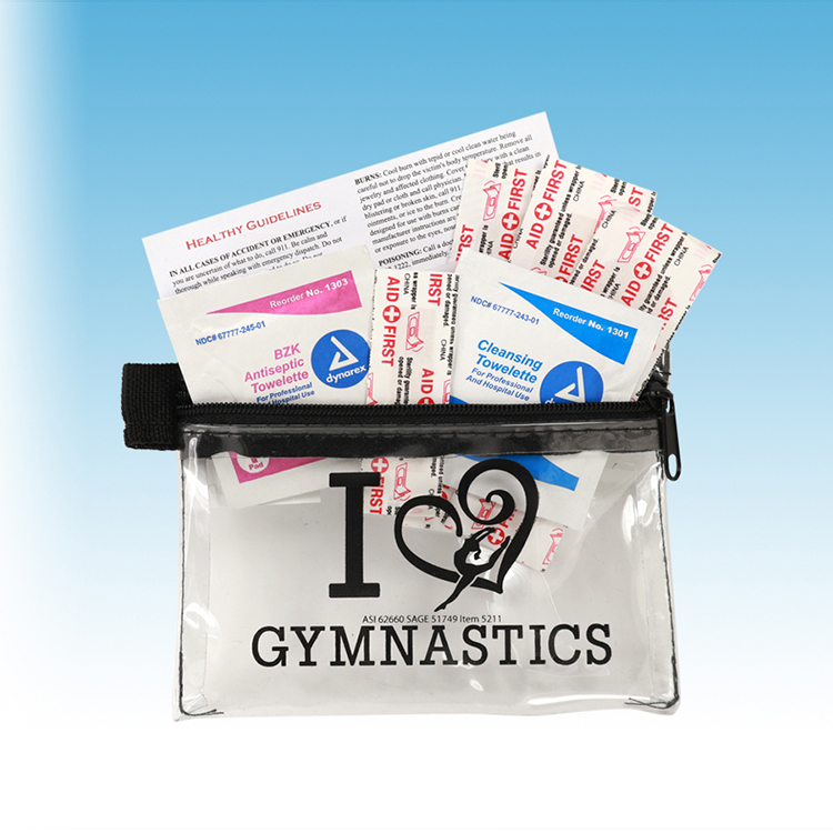 "TAG-A-LONG" 7 Piece First Aid Kit Components 13