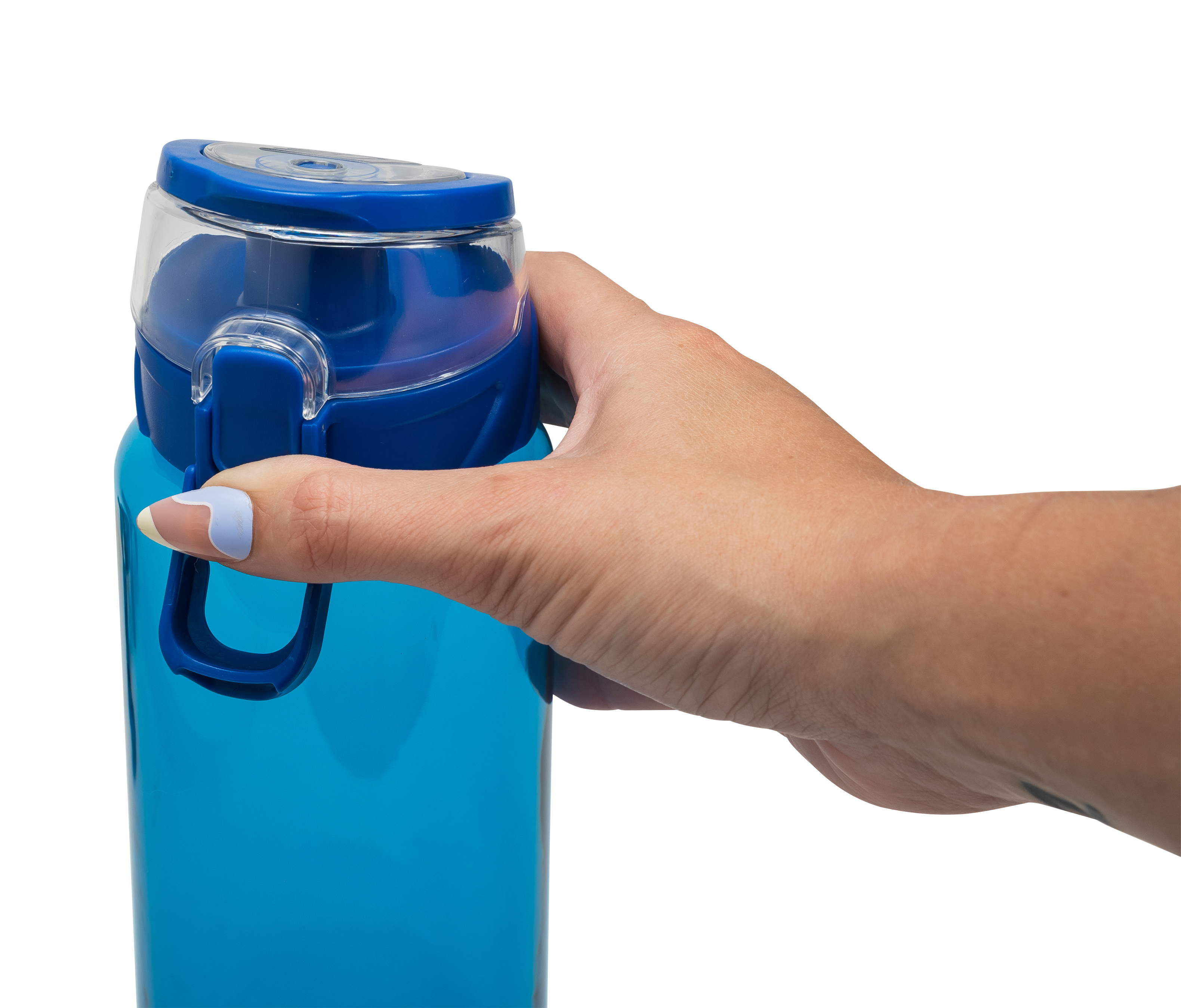 Cool Gear® Cylinder Bottle with Halo Lid - 32 Oz. 11