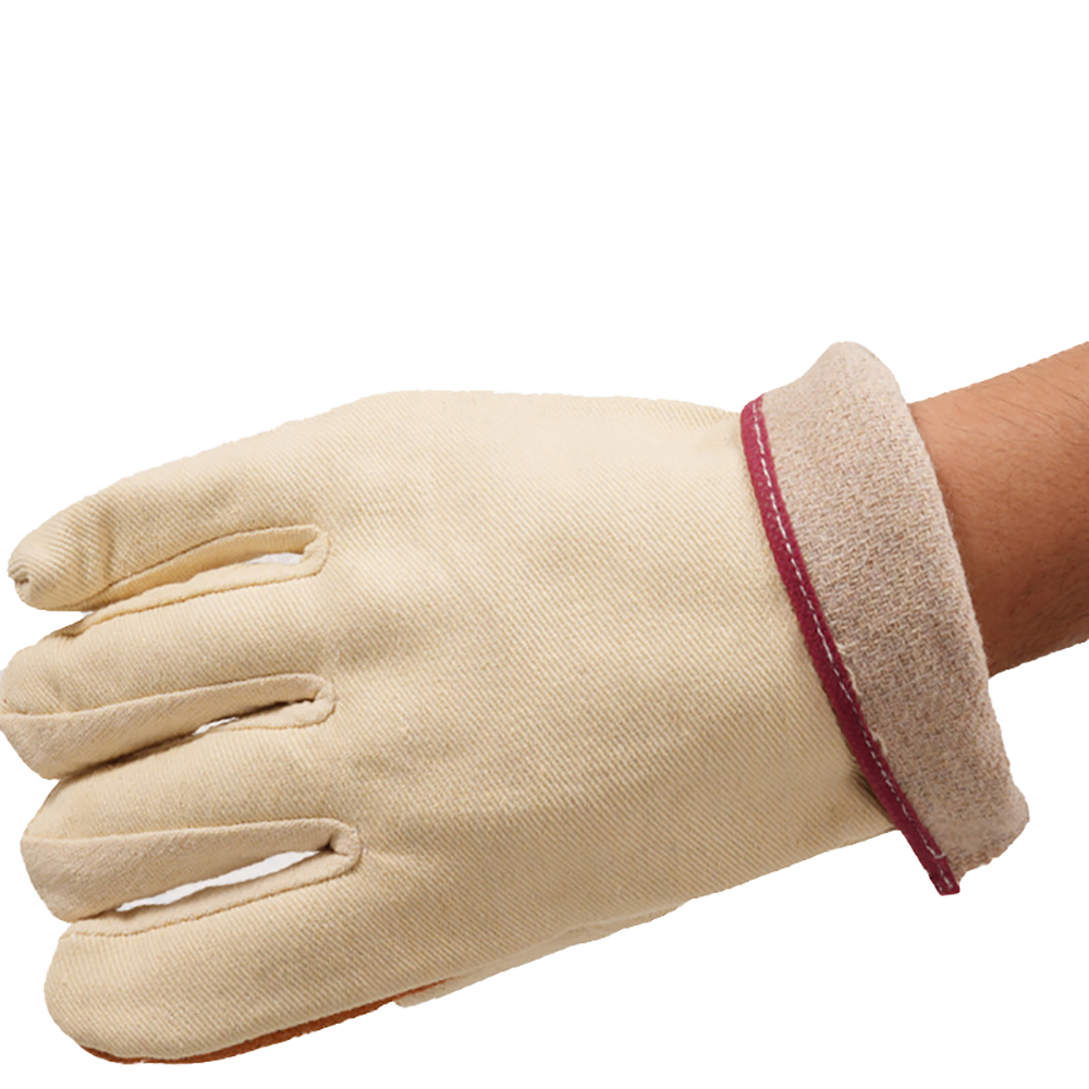 Canvas Work Gloves with Reinforced Palm and Fingertips 10