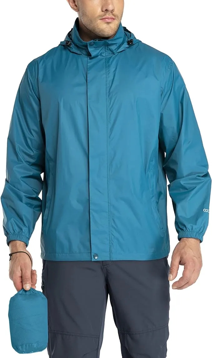 Men's Lightweight Waterproof Raincoat 21