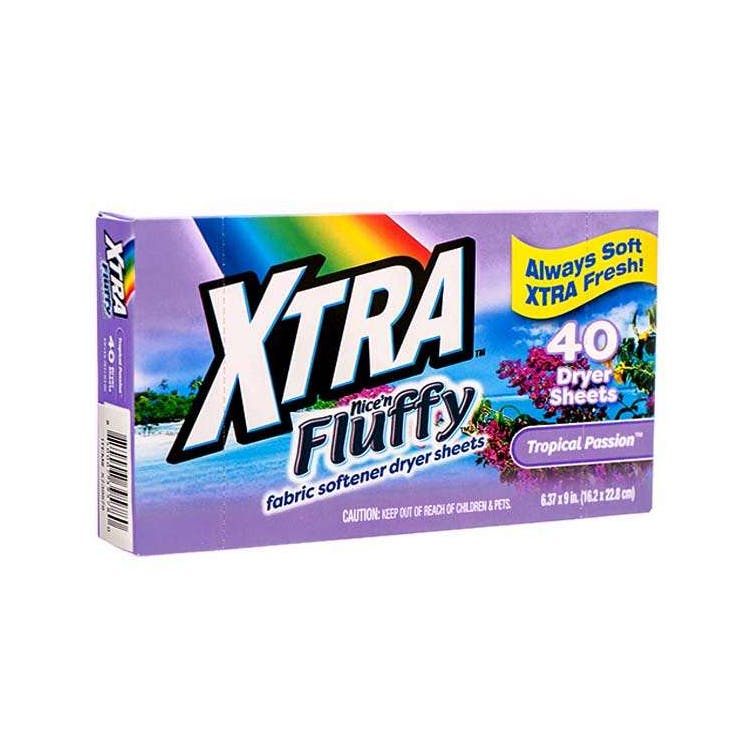 XTRA Dryer Sheets Tropical Passion 40ct. 2