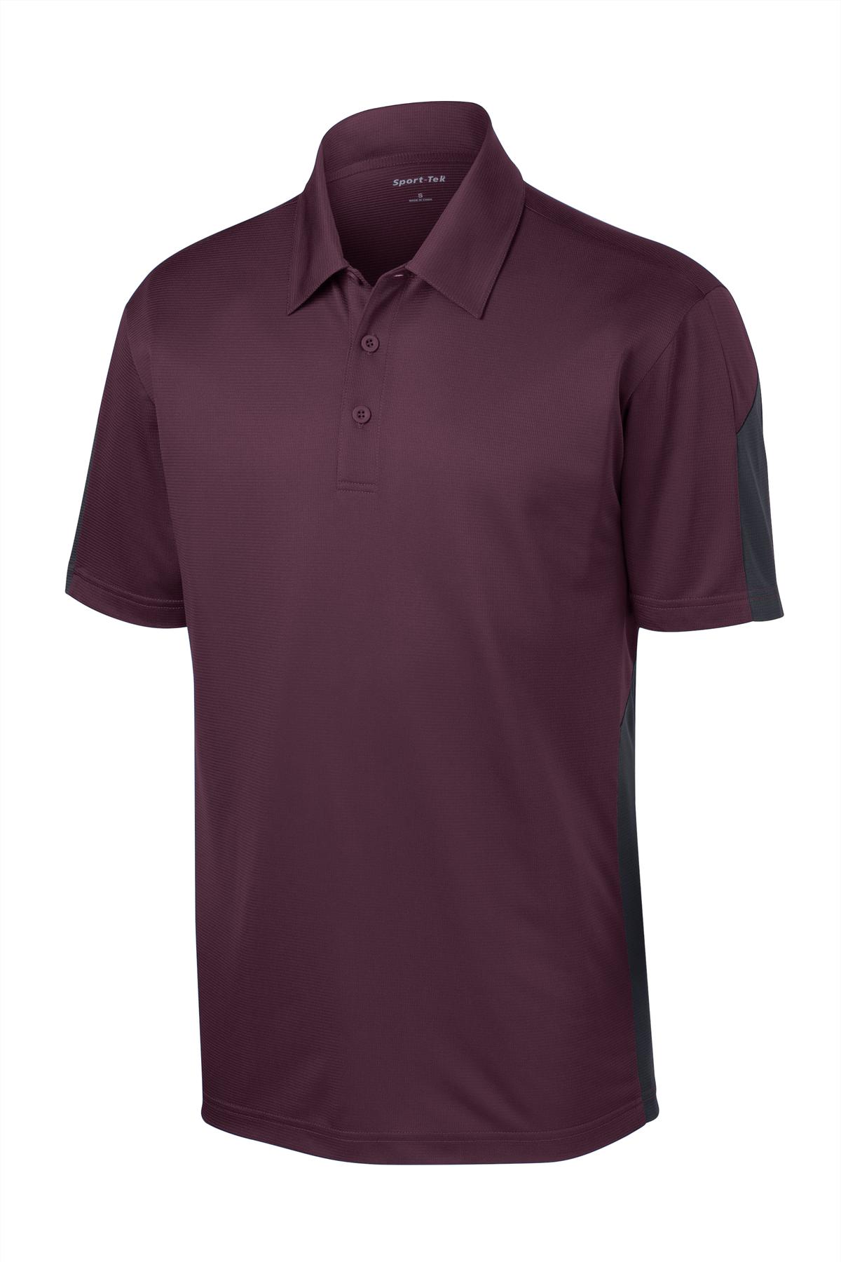 Sport-Tek PosiCharge Active Textured Colorblock Polo. ST695 20