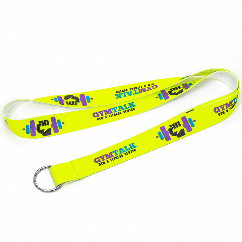 Fluorescent Neon Full Color Lanyards 21