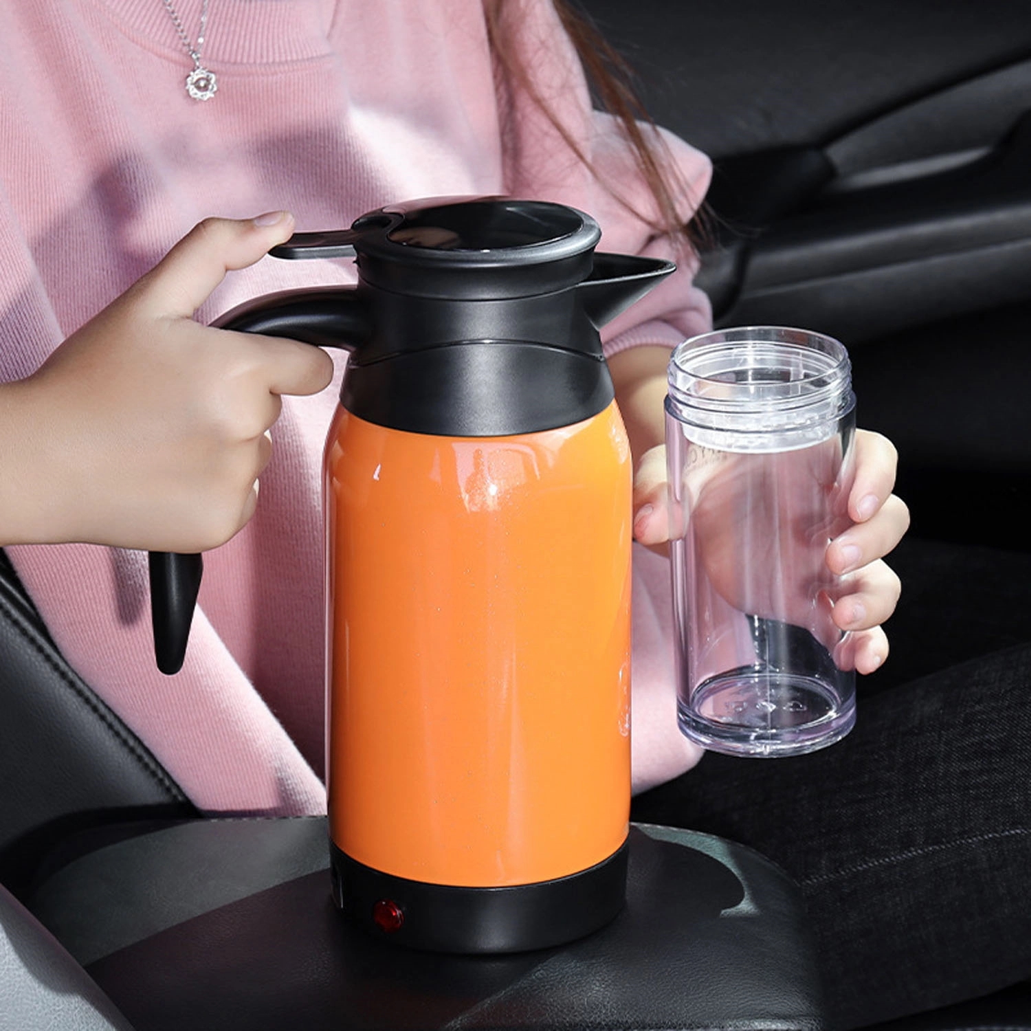 1000Ml Portable Travel Electric Kettle For Car 12V 1