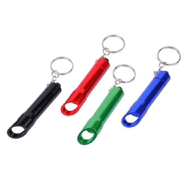 Aluminum LED Bottle Opener Keychain 1