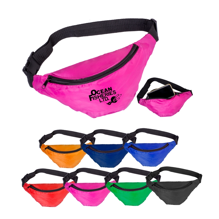 One Pocket Nylon Fanny Pack 2