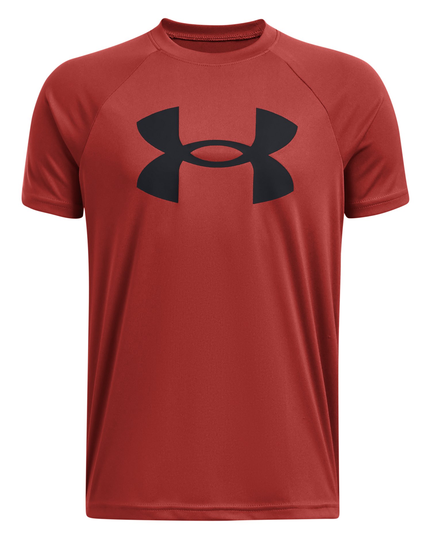UA Tech Big Logo Boys' Short Sleeve 22