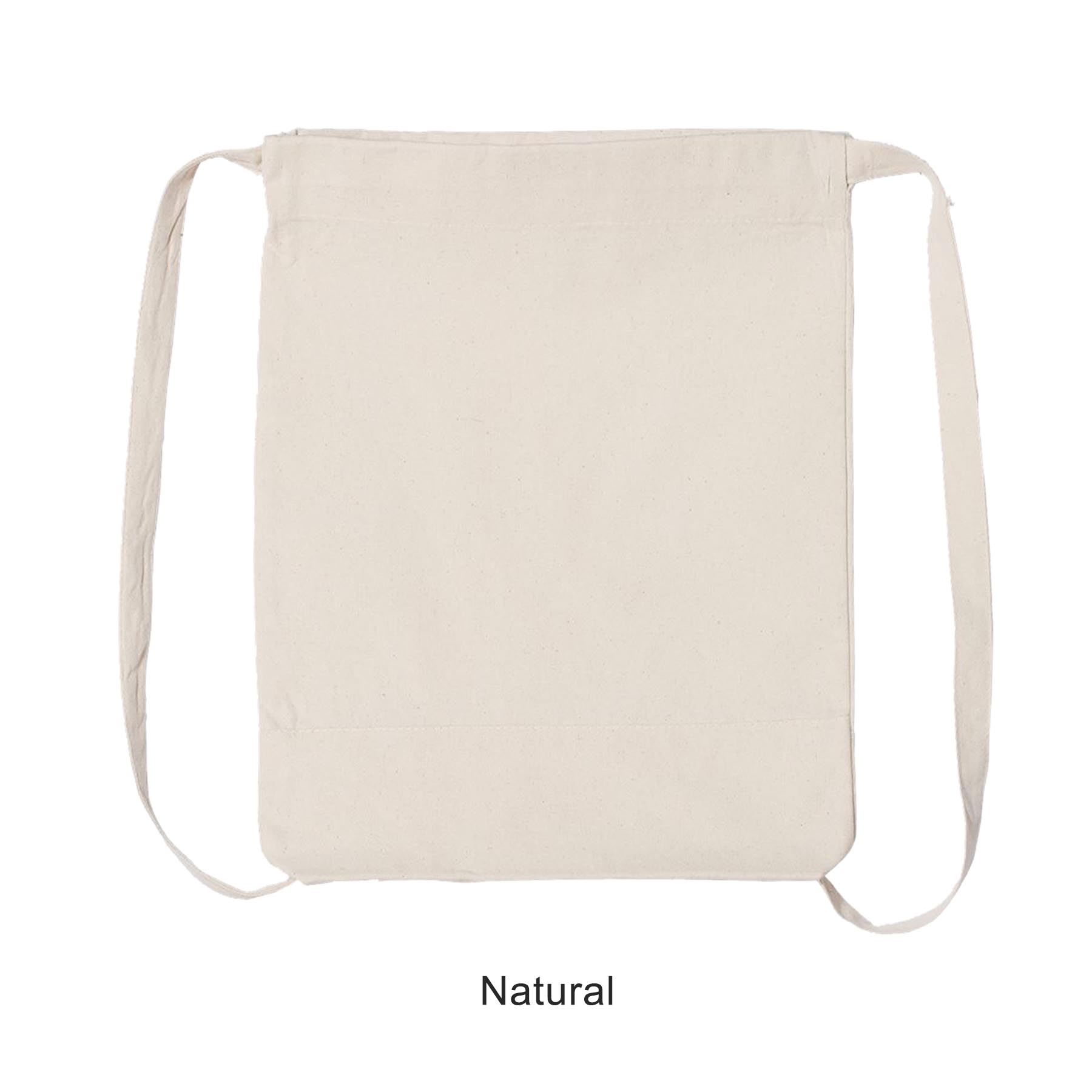 12 Oz. NATURAL 100% HEAVY CANVAS SPORT BACKPACK_R100NBDB 1