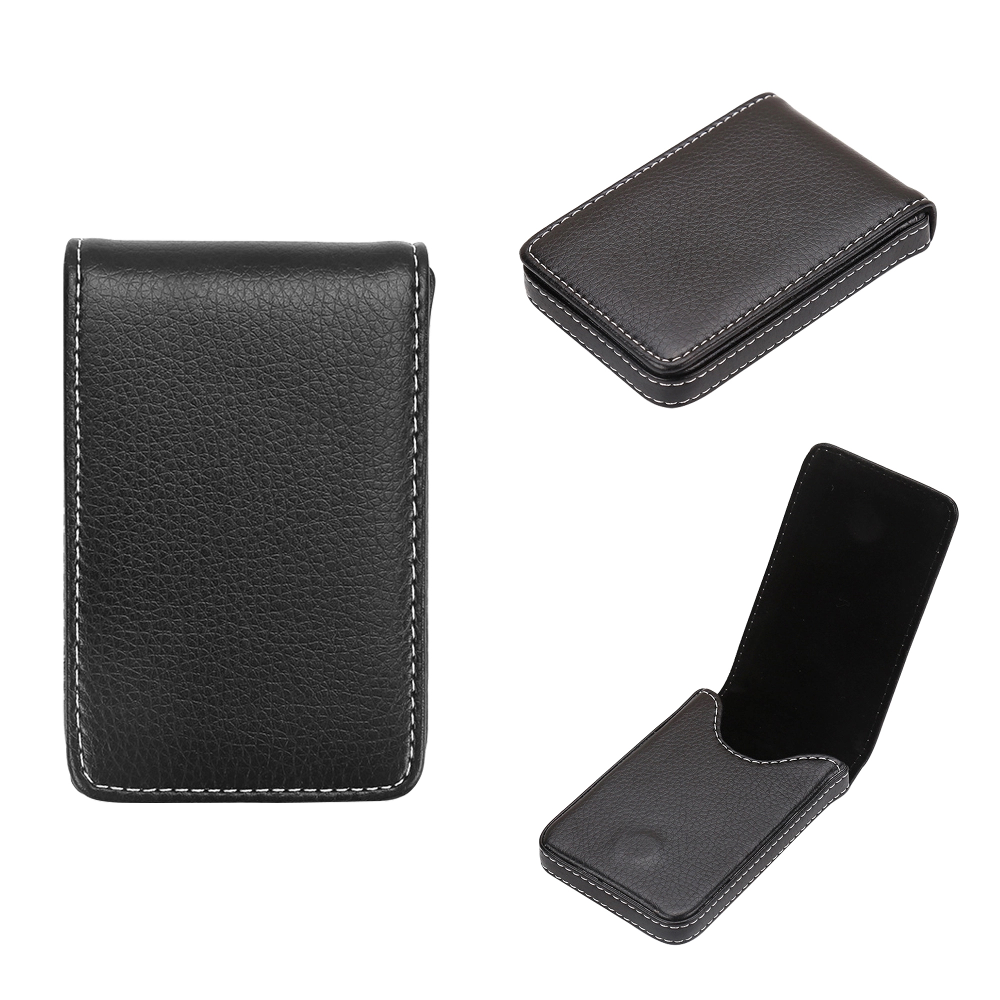 Pu Business Card Case Vertical Style 3