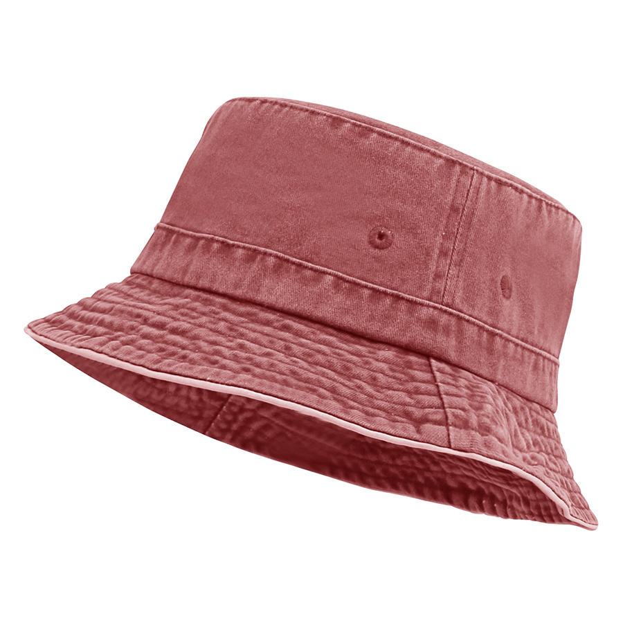 Stock Washed Cotton Bucket Hat 14