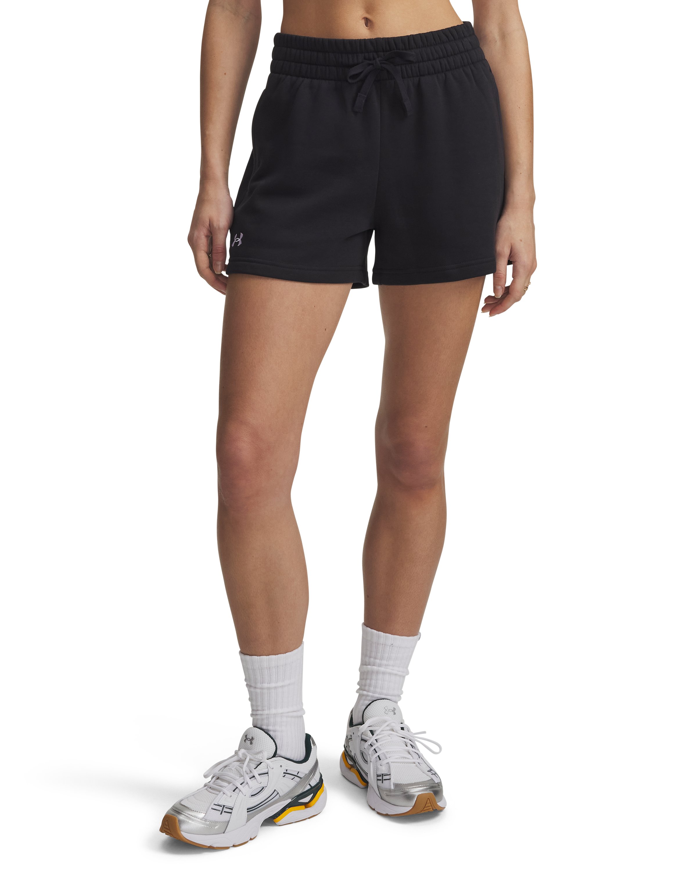 UA Rival Fleece Women's 3.5 Shorts 7