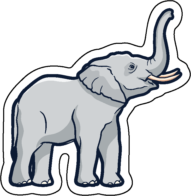 Stock Shape 1/4" Acrylic Magnet - USA Made