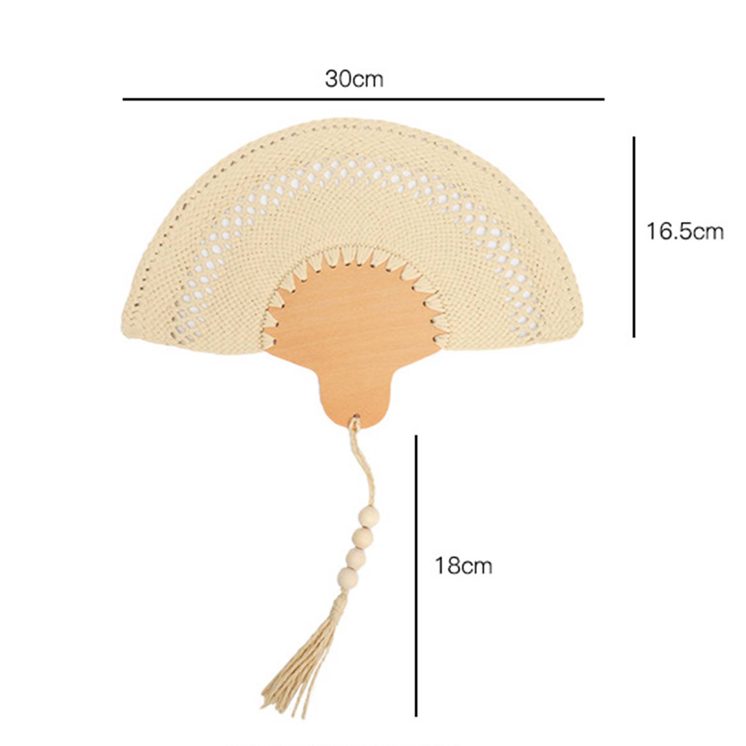 Handcrafted Rattan Fan 5