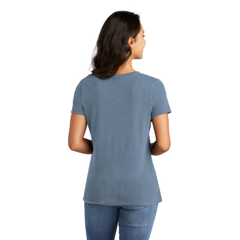 Port & Company Women's Beach Wash Garment-Dyed V-Neck Tee 34