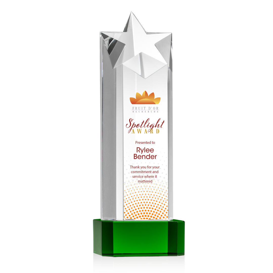 Berkeley VividPrint™ Award on Padova Base - Green 15