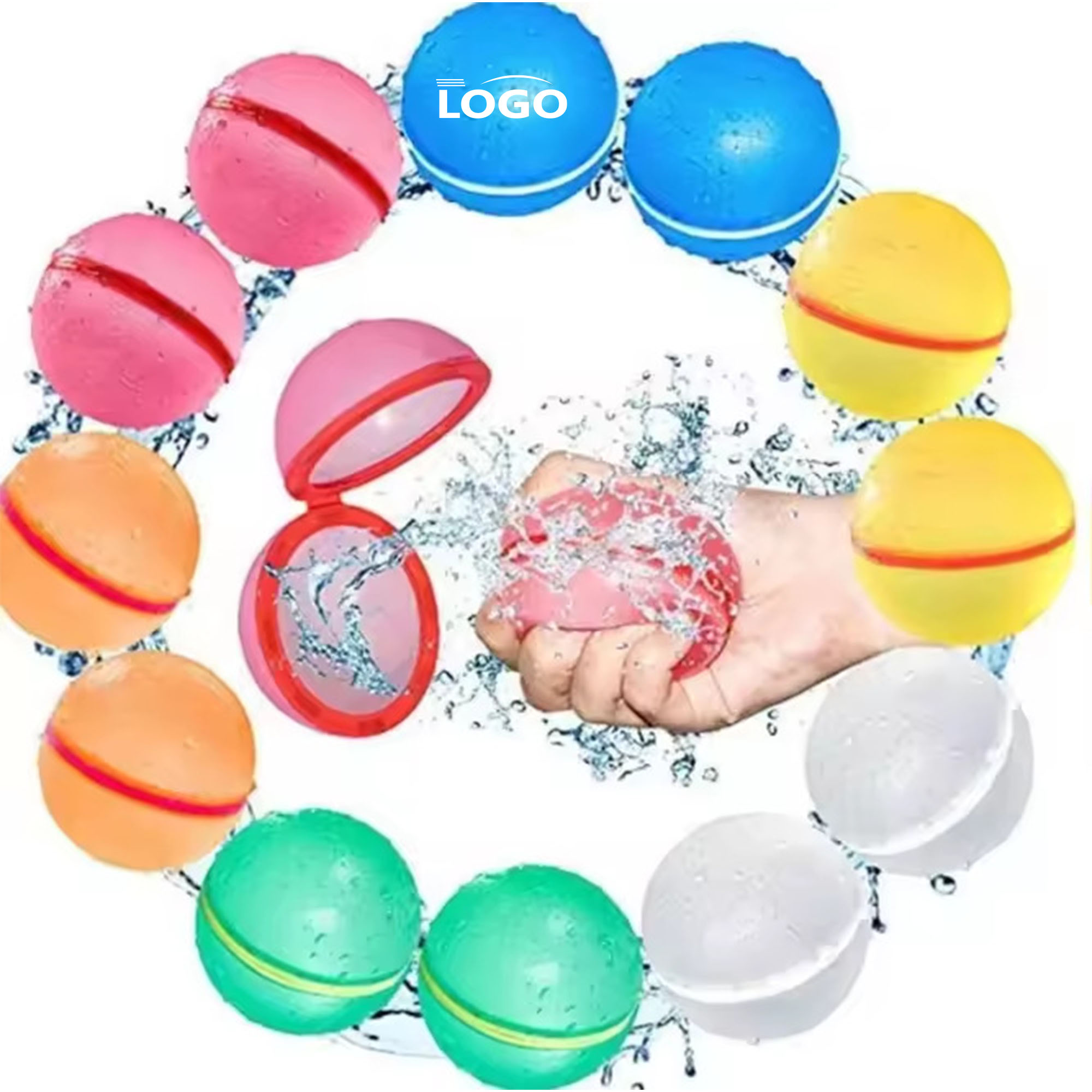 Reusable Magnetic Silicone Water Ball 2