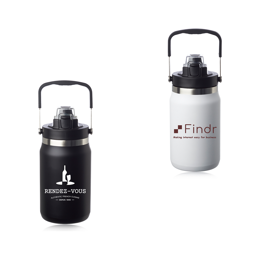 Stainless Steel Water Jug With Handle 64 oz. 2