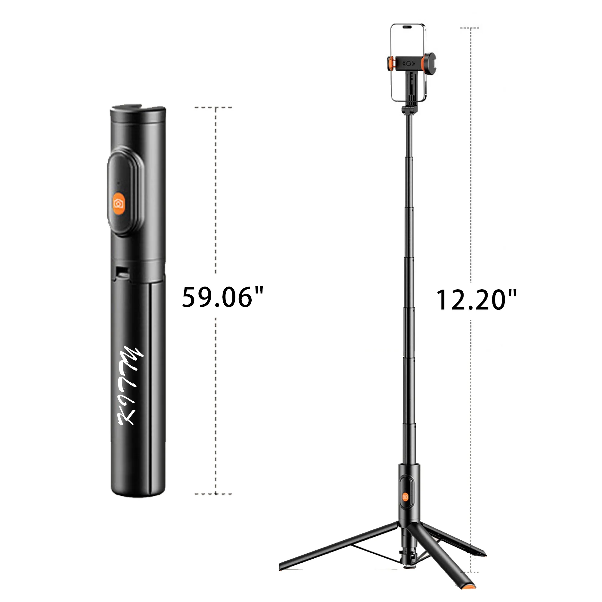 Toss-Stick Selfie Stick Tripod 3