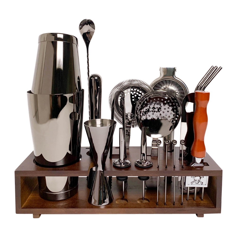 20-pc. Premium Bar Set & Stand 11