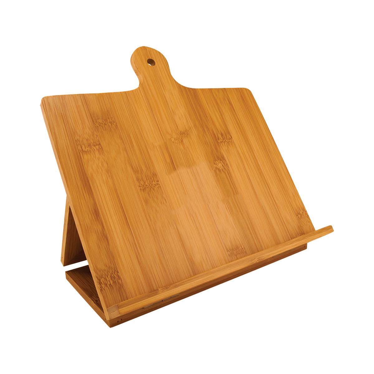 10 " x 10 " Bamboo Standing Chef's Easel 1