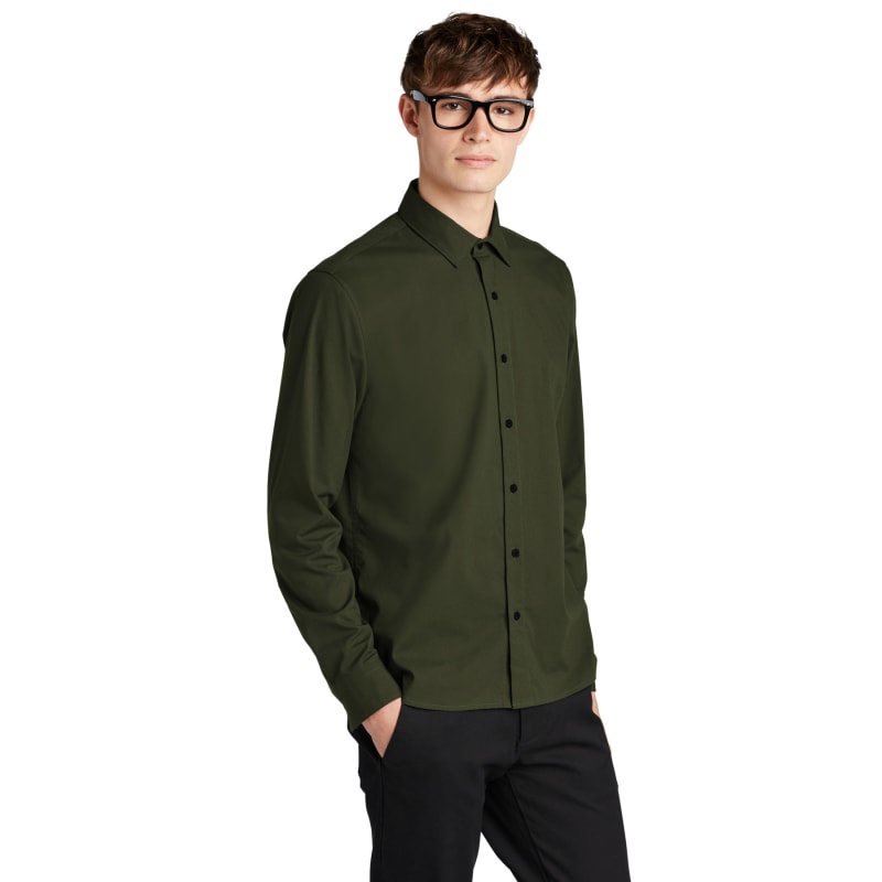 MERCER+METTLE Long Sleeve Stretch Woven Shirt 12