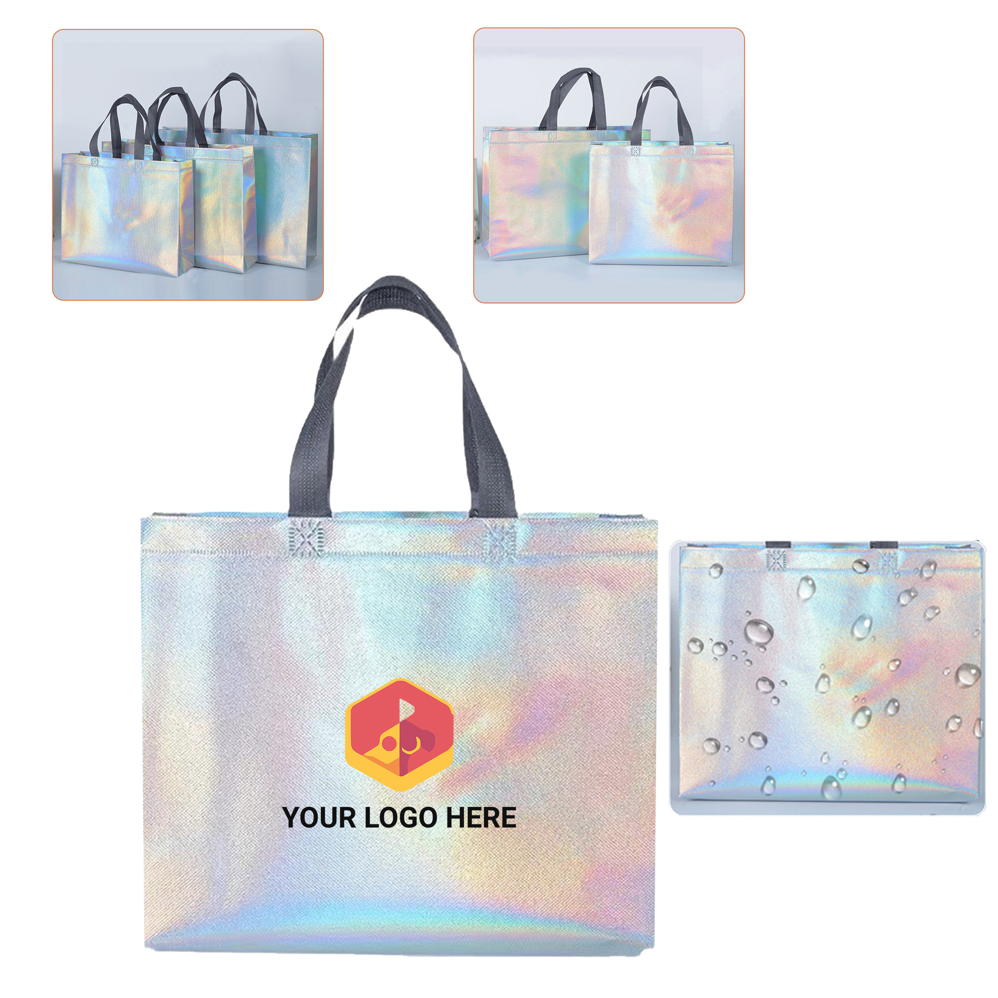 Holographic Non-Woven Tote Bag 2