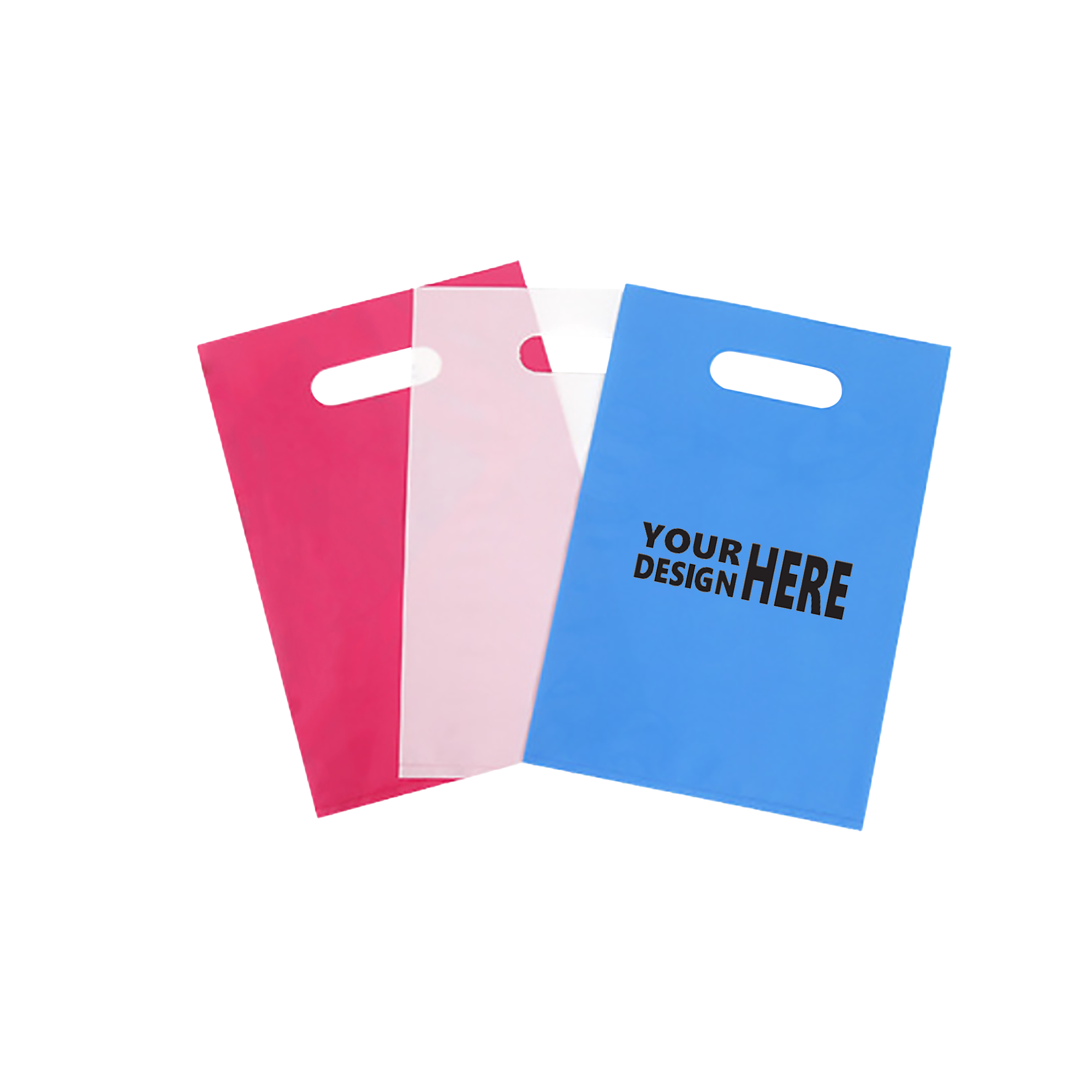 Flat-Bottomed Lightweight Plastic Shopping Bag 2