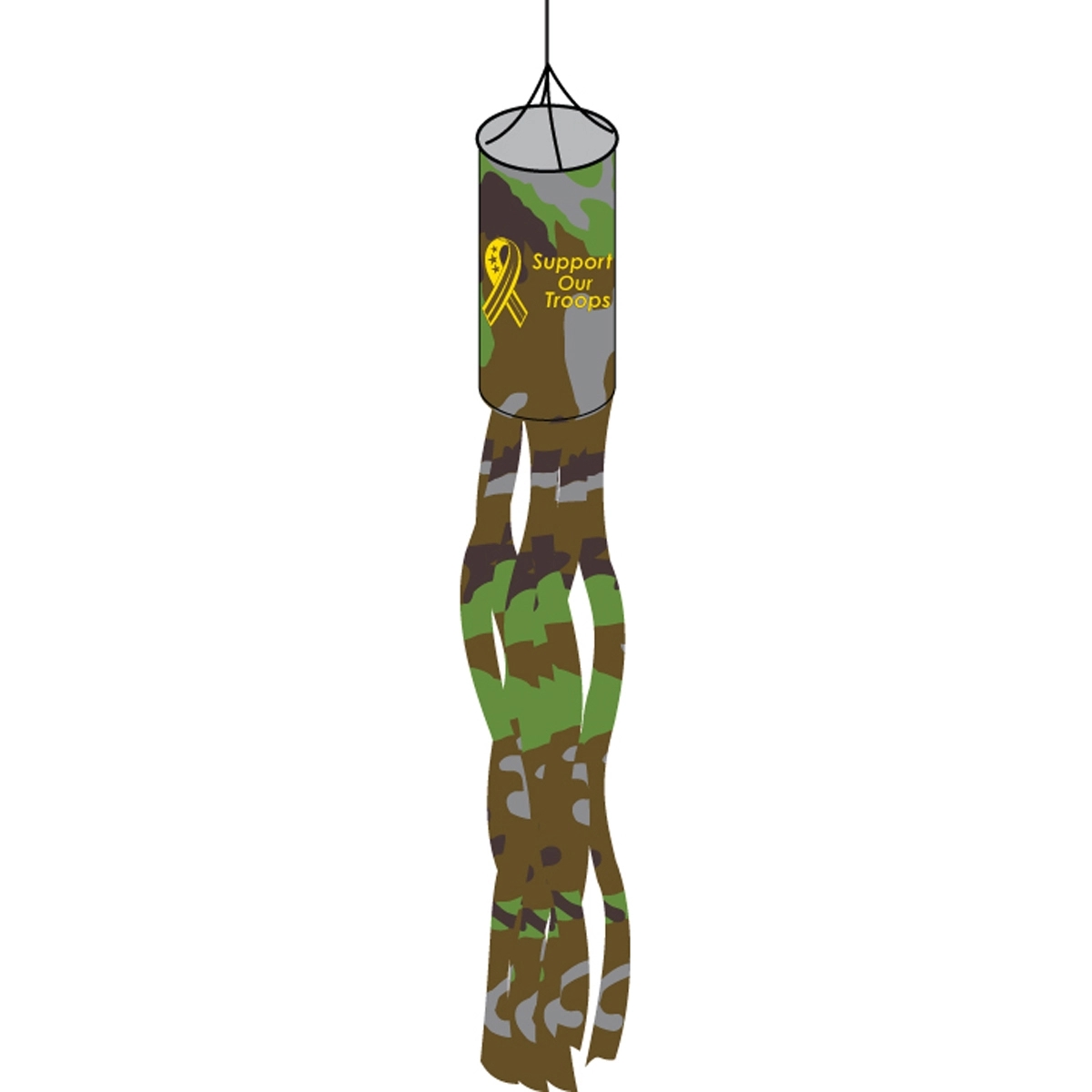 Support Our Troops Windsock - Camouflage 2