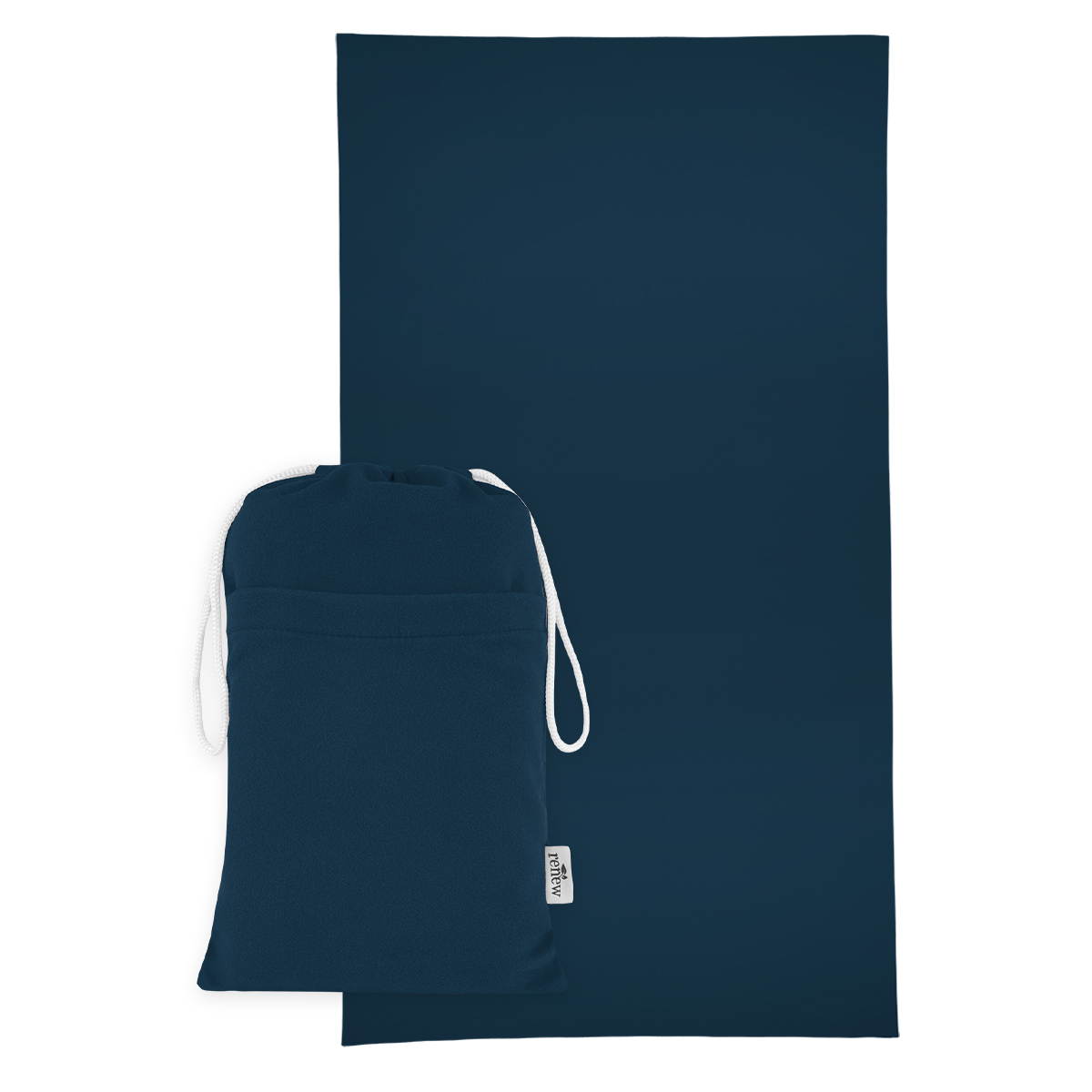Sand-Free rPET Beach Towel With Pouch 28