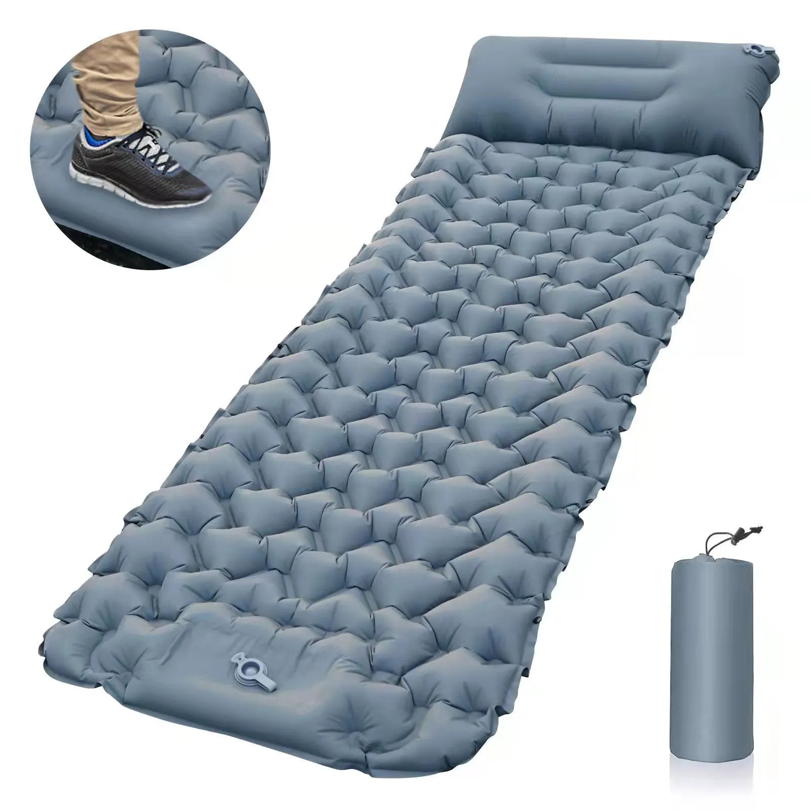 Inflatable Sleeping Mat with Portable Pouch 9