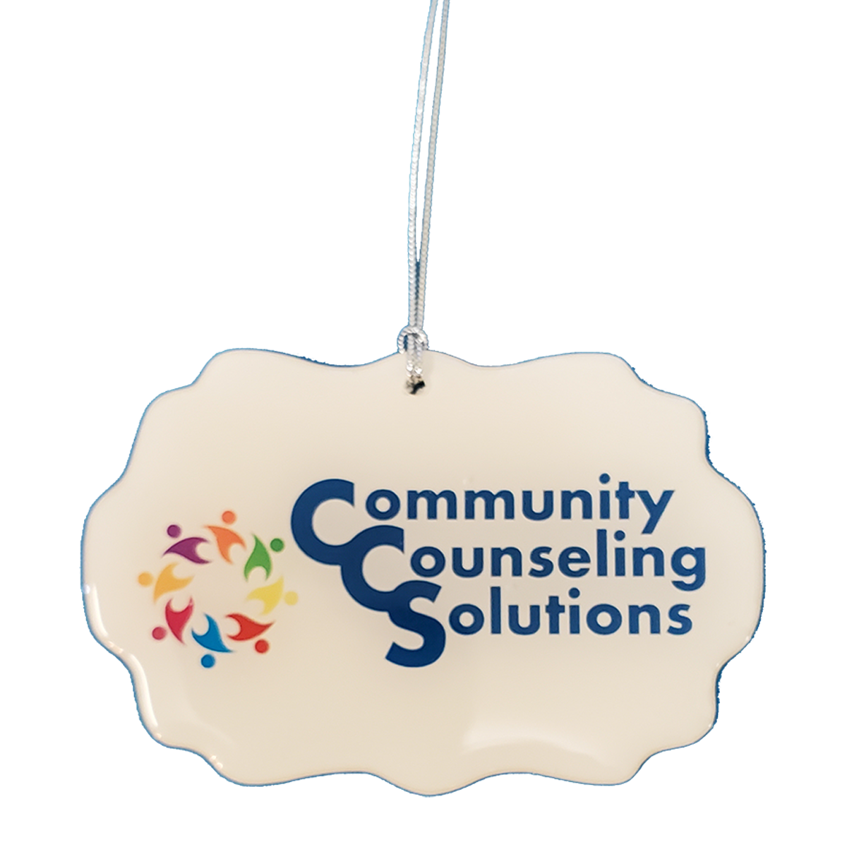 Custom Shatterproof Holiday / Christmas Ornament / Charm / Tag (Double Sided) from 7.1 - 8 Sq. In. 2