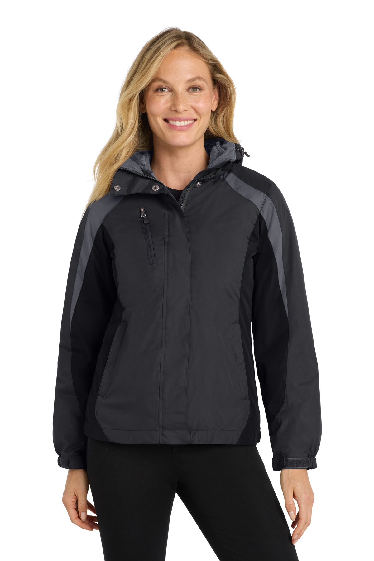 Port Authority Women's Colorblock 3-in-1 Jacket. L321 49