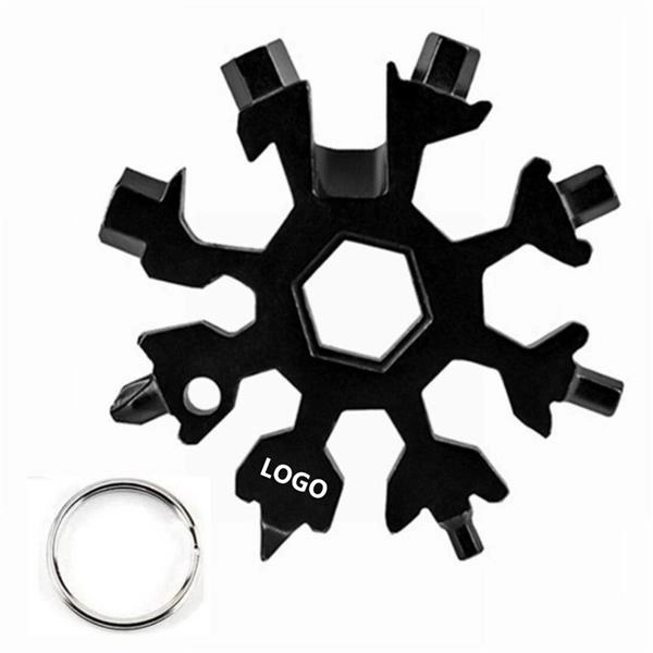 Snowflake Keychain Multi Tool 3