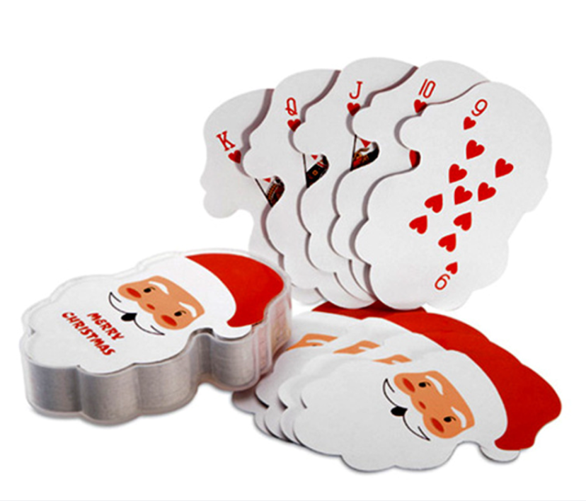 Custom shaped playing cards in plastic box 3