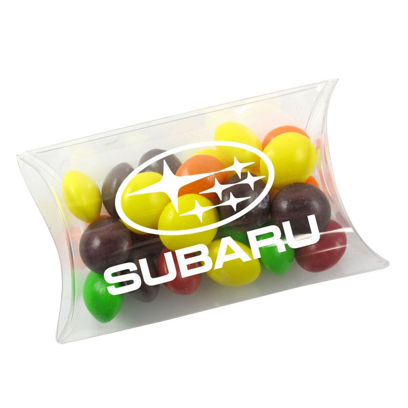 Small Pillow Acetate Box with Skittles® 1
