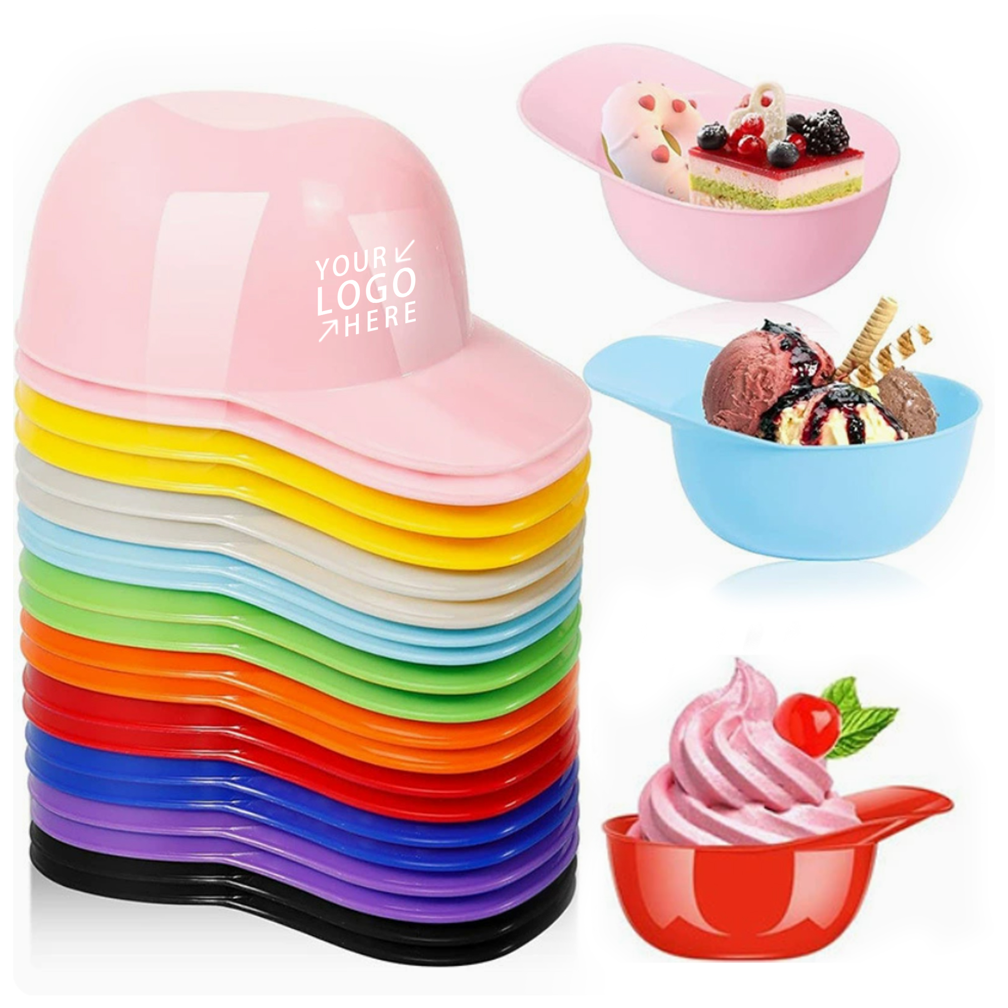 Helmet Ice Cream Snack Bowl 2